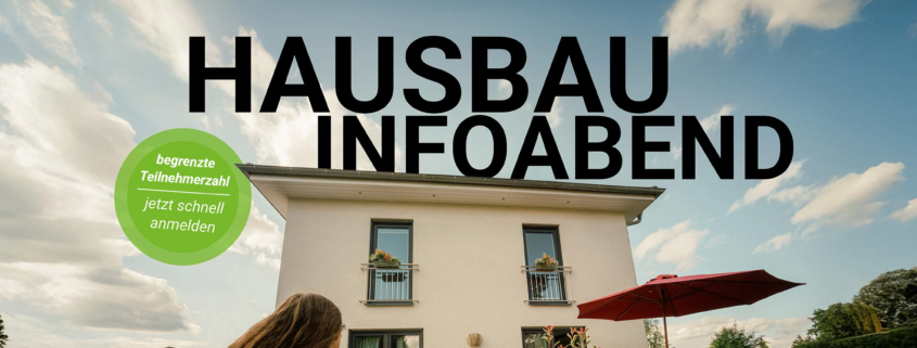 Einladung zum Hausbau-Infoabend